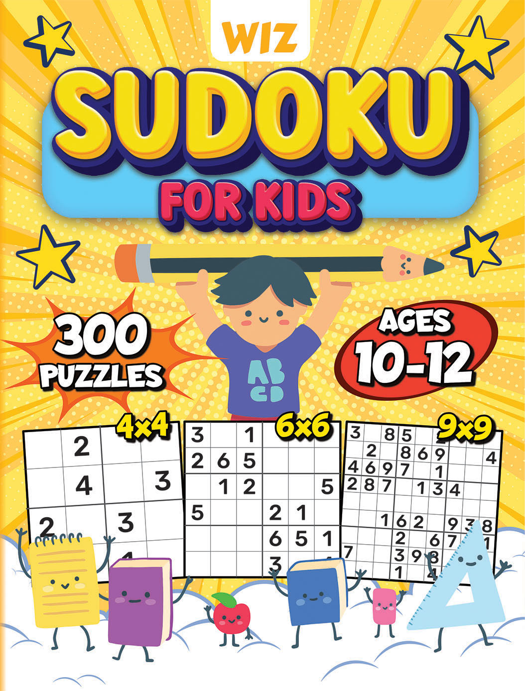 Wiz Sudoku for Kids Ages 10–12 cover